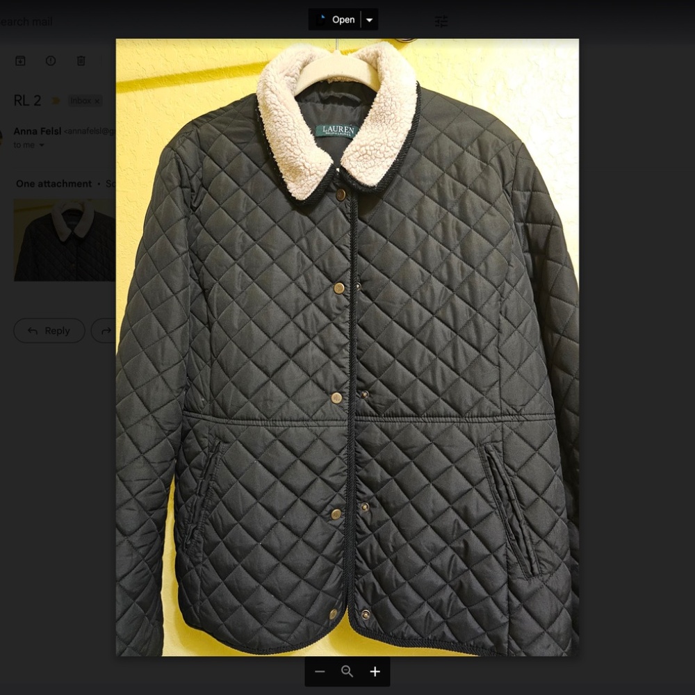 Ralph Lauren Black Jacket